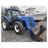 New Holland T6050 Tractor w/ Bucket (fire damage)