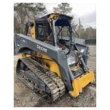 2025 John Deere 331 P Track Loader (fire damage)