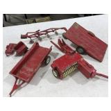 Metal International Farm Equipment Toys