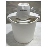 Hamilton Beach Ice Cream Maker (powers on)
