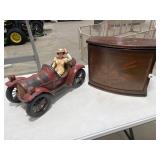 Vintage Wooden & Resin Car / Cabinet