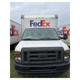 2015 Ford E350 17ft Box Truck (turns over)(does