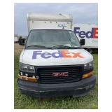 2020 GMC 12.5ft Box Truck (turns over)(doesnï¿½t