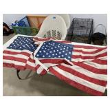 2 American Flags