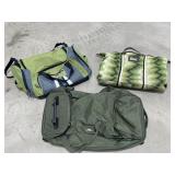 3 Duffle Bags (1 rolling)