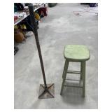Green Stool / Tamper