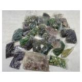 Box of Jewelry Making Beads & Rocks