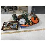 Drop Cords / Yard Stick / Hardware / Wooden Tray