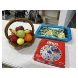 Bingo / Muppets TV Tray / Fruit Basket