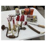 Oil Filters / Garden Tools / Door Knob / Vintage