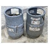 2 Forklift Propane Tanks
