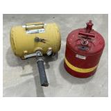 Metal Safety Can / TSI Cheetah Bead Seater