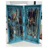 Display Case Full of Necklaces