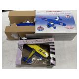 Amoco Vintage Airplane Bank / Arch Flying Time