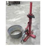 Manual Tire Changer / Galvanized Tub