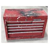Craftsman Metal Toolbox w/ Tools