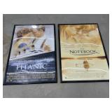 2 Framed Movie Posters