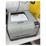 HP Color LaserJet Printer (powers on)