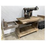 Craftsman 10' Radial Arm Saw Work Bench