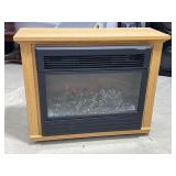 Heat Surge Electric Fireplace (powers on)