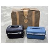 3 Vintage Suitcases