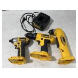 DeWalt Drills / Impact / Charger (no batteries)
