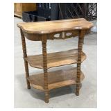 Wooden 3 Tier Table
