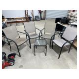 4 Patio Chairs / Patio Table