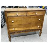 Vintage Rolling Dresser