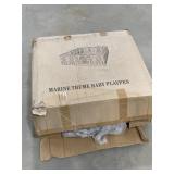 Marine Theme Baby Playpen w/ Box