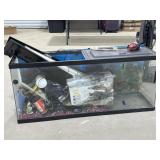 Glass Aquarium w/ Accessories