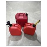 3 Gas Jugs