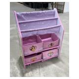 Disney Princess Book & Toy Organizer