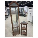 Curio Cabinet / 3 Tier Stand