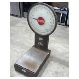 Vintage Industrial Detecto Floor Scale