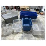 6 Storage Totes