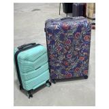 2 Rolling Suitcases