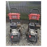 2 Honda 3100 PSI Pressure Washers (1 runs / 1