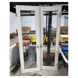 2 Glass Pane Doors