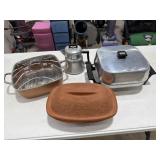 Electric Skillet / Percolator Coffee Pot /
