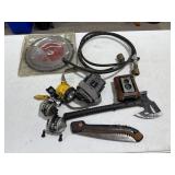 Saw Blade / Fishing Reels / Trail Cam / Axe