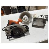 Pro Source Circular Saw / Work Lights (works)