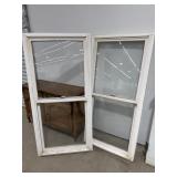 2 Double Pane Windows 30'x62ï¿½