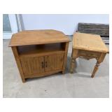 Corner Table & End Table