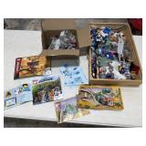 Wooden Box of Legos