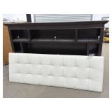 Entertainment Console / Padded Headboard