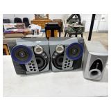 Durabrand Subwoofer (powers on) / Philips