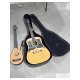 2 Guitars / Guitar Case