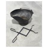 Coal Scuttle / Fireplace Tong