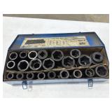 1' Drive Deep Length Impact Socket Set